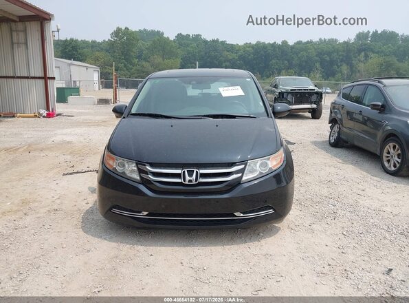 5FNRL5H61HB006911 2017 HONDA ODYSSEY Black Vista interior trasera