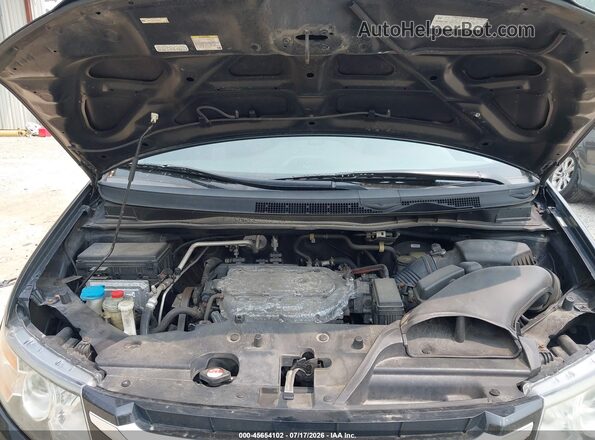5FNRL5H61HB006911 2017 HONDA ODYSSEY Black Vista trasera