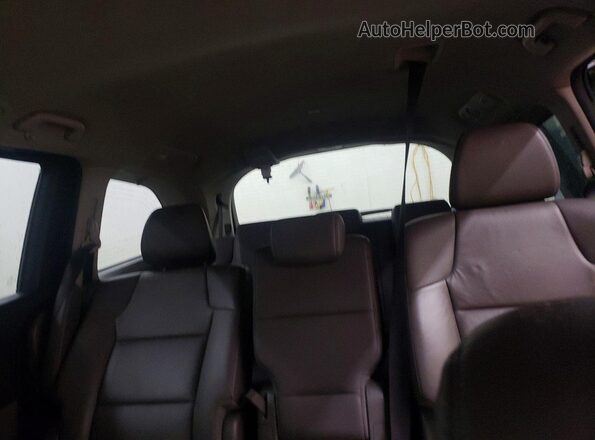 5FNRL5H61HB019982 2017 HONDA ODYSSEY Black Вид задніх сидінь
