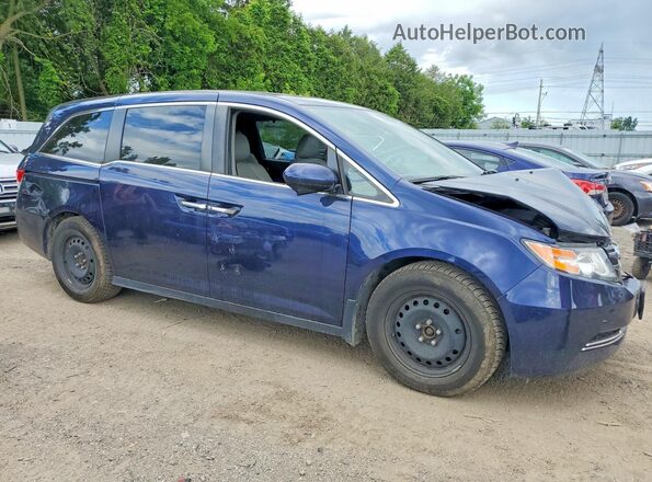5FNRL5H61HB501948 2017 HONDA ODYSSEY Blue Առջևի աջ