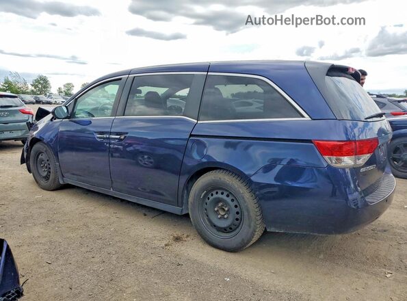 5FNRL5H61HB501948 2017 HONDA ODYSSEY Blue Հետևի ձախ