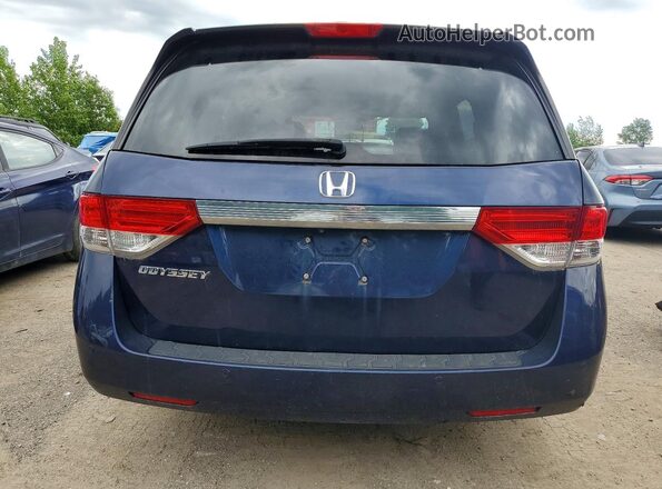 5FNRL5H61HB501948 2017 HONDA ODYSSEY Blue Հետևի տեսք