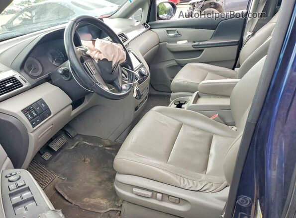 5FNRL5H61HB501948 2017 HONDA ODYSSEY Blue Սալոնի դիմացի տեսք