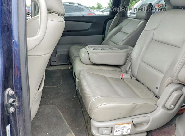 5FNRL5H61HB501948 2017 HONDA ODYSSEY Blue Սալոնի հետևի տեսք