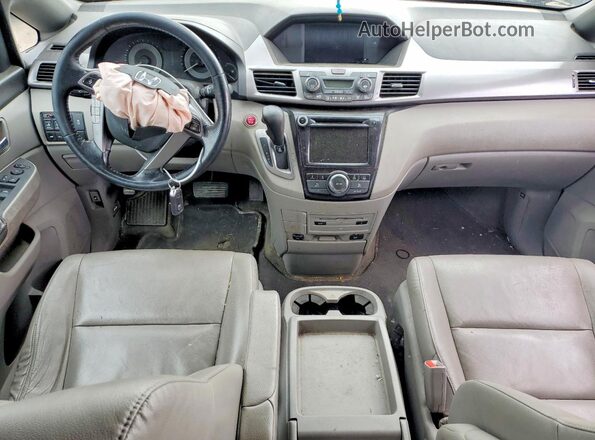 5FNRL5H61HB501948 2017 HONDA ODYSSEY Blue Առջևի վահանակի տեսք