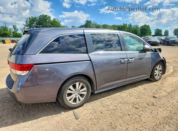 5FNRL5H62GB063939 2016 HONDA ODYSSEY Gray უკანა მარჯვენა