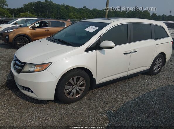 5FNRL5H62GB160106 2016 HONDA ODYSSEY White Передня ліва чверть