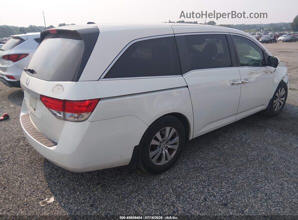 5FNRL5H62GB160106 2016 HONDA ODYSSEY White Задня права чверть