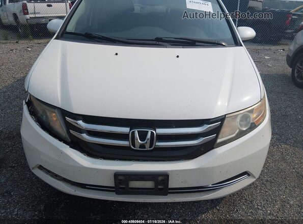 5FNRL5H62GB160106 2016 HONDA ODYSSEY White Вид щитка приладів