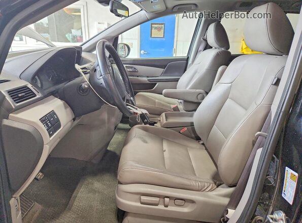 5FNRL5H62HB016038 2017 HONDA ODYSSEY Black Սալոնի դիմացի տեսք