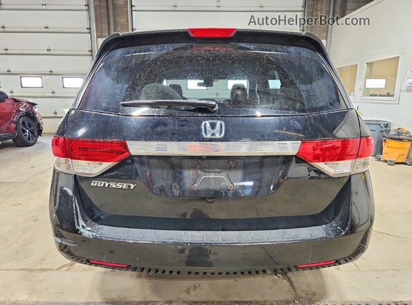 5FNRL5H62HB016038 2017 HONDA ODYSSEY Black Հետևի տեսք