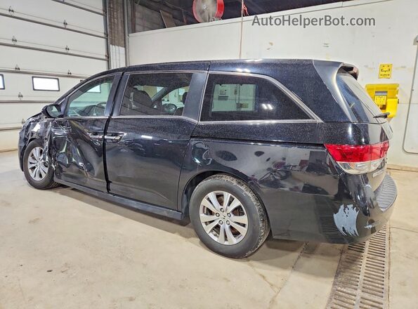 5FNRL5H62HB016038 2017 HONDA ODYSSEY Black Հետևի ձախ
