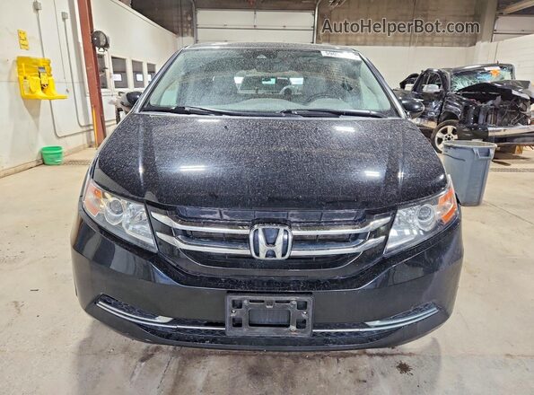 5FNRL5H62HB016038 2017 HONDA ODYSSEY Black Դիմացի տեսք