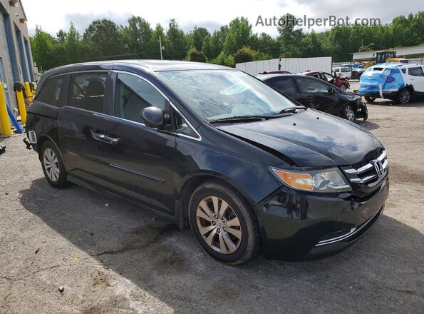 5FNRL5H63GB013471 2016 HONDA ODYSSEY Black Առջևի աջ