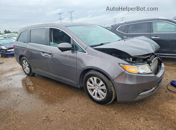 5FNRL5H63GB020436 2016 HONDA ODYSSEY Silver Front right