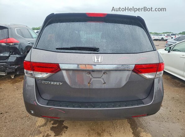 5FNRL5H63GB020436 2016 HONDA ODYSSEY Silver Rear view