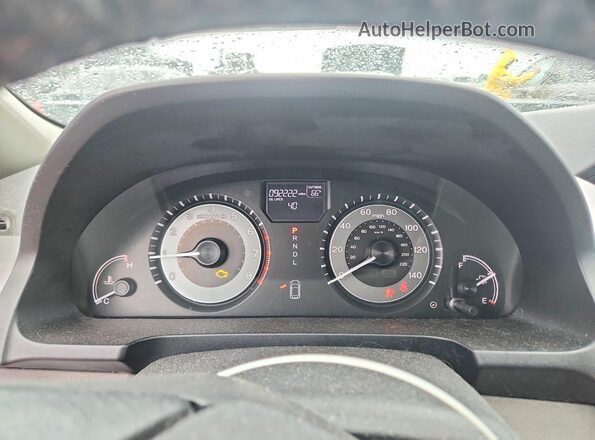 5FNRL5H63GB020436 2016 HONDA ODYSSEY Silver Instrument cluster view