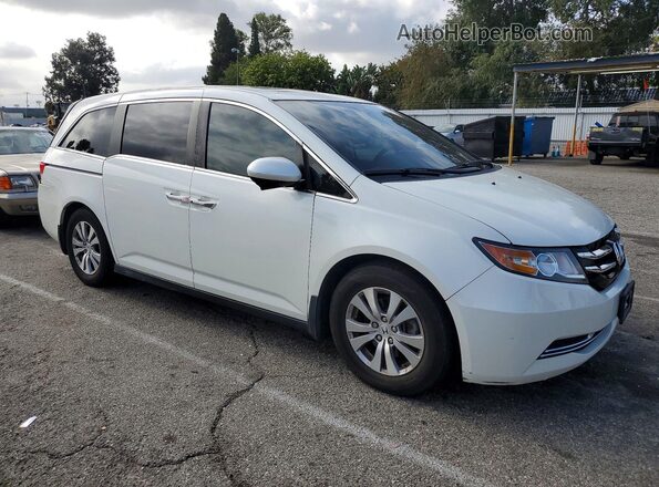 5FNRL5H63GB065649 2016 HONDA ODYSSEY White Przód prawy