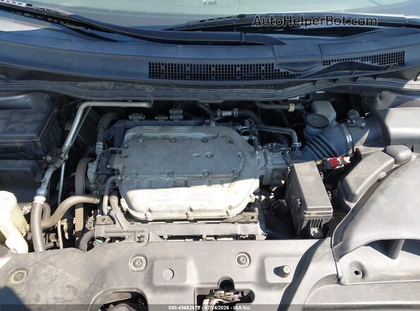 5FNRL5H63HB000091 2017 HONDA ODYSSEY Black Вид ззаду