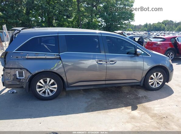 5FNRL5H63HB000091 2017 HONDA ODYSSEY Black Панорамний вид салону 360°