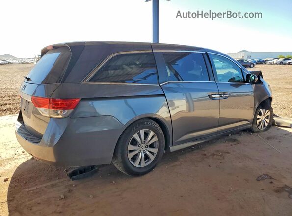 5FNRL5H63HB022186 2017 HONDA ODYSSEY Gray Rear right