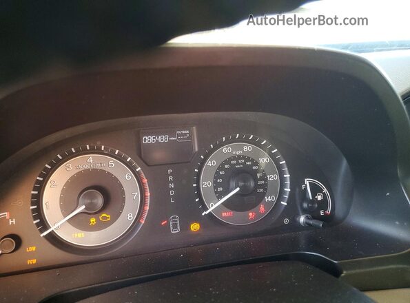 5FNRL5H63HB022186 2017 HONDA ODYSSEY Gray Instrument cluster view