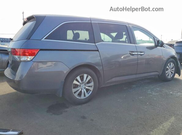 5FNRL5H64GB056362 2016 HONDA ODYSSEY Gray Հետևի աջ