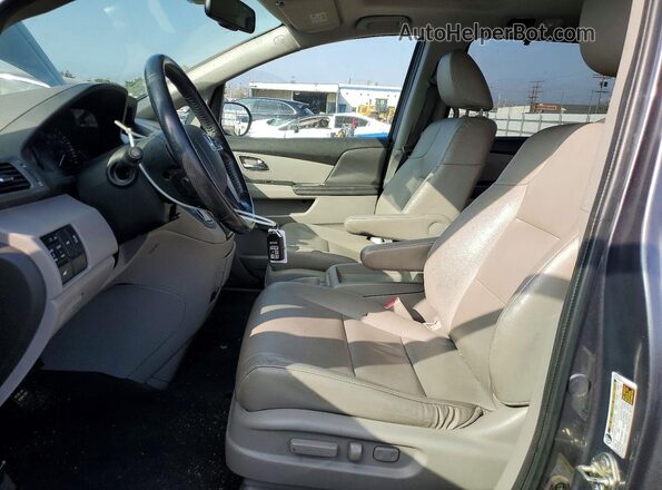 5FNRL5H64GB056362 2016 HONDA ODYSSEY Gray Սալոնի դիմացի տեսք