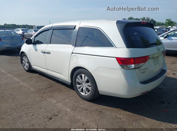5FNRL5H64GB067717 2016 HONDA ODYSSEY White Trasero izquierdo