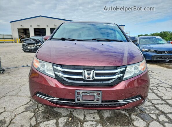 5FNRL5H64GB068415 2016 HONDA ODYSSEY Maroon Դիմացի տեսք