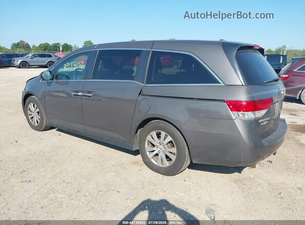5FNRL5H64GB121534 2016 HONDA ODYSSEY Gray Rear left