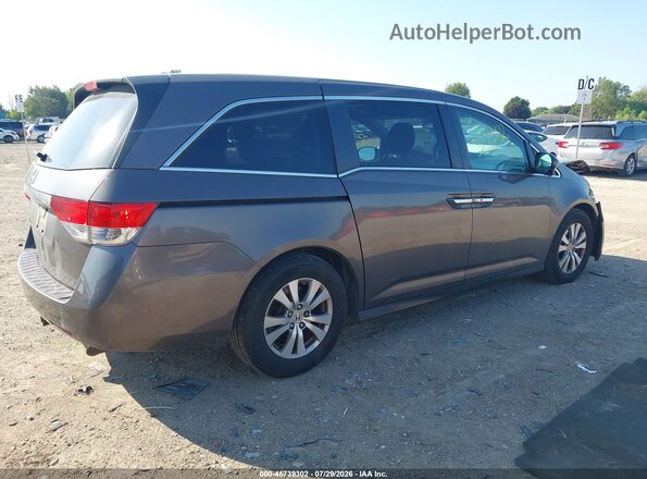 5FNRL5H64GB121534 2016 HONDA ODYSSEY Gray Rear right