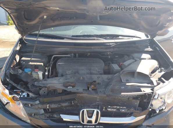 5FNRL5H64GB121534 2016 HONDA ODYSSEY Gray Rear view