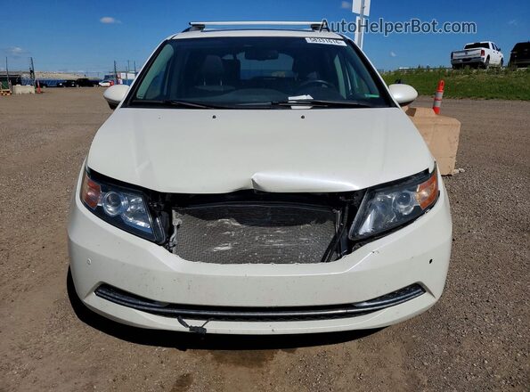 5FNRL5H64GB509654 2016 HONDA ODYSSEY White Դիմացի տեսք