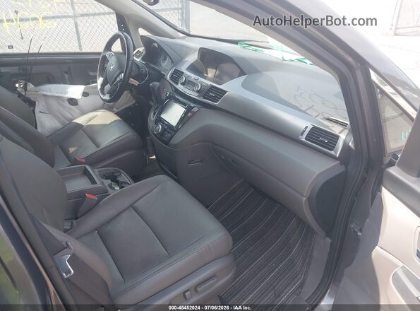 5FNRL5H64HB009625 2017 HONDA ODYSSEY Gray Vista interior delantera