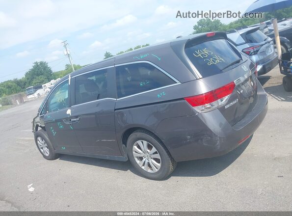 5FNRL5H64HB009625 2017 HONDA ODYSSEY Gray 