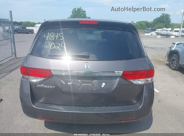 5FNRL5H64HB009625 2017 HONDA ODYSSEY Gray 