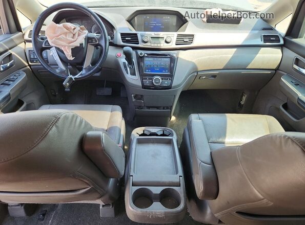 5FNRL5H64HB019474 2017 HONDA ODYSSEY Silver Vista del salpicadero