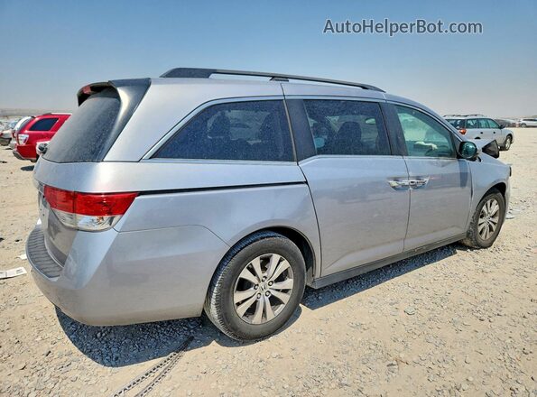 5FNRL5H64HB019474 2017 HONDA ODYSSEY Silver Trasero derecho