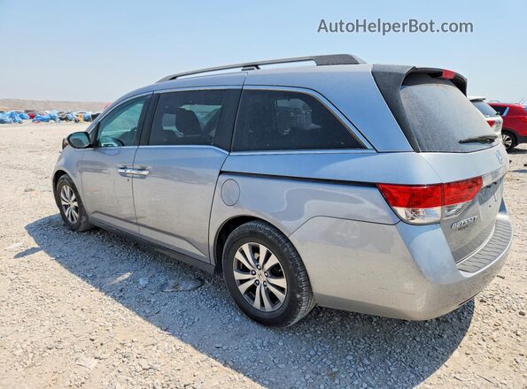 5FNRL5H64HB019474 2017 HONDA ODYSSEY Silver Trasero izquierdo
