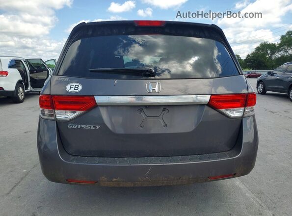 5FNRL5H65GB033818 2016 HONDA ODYSSEY Gray Հետևի տեսք