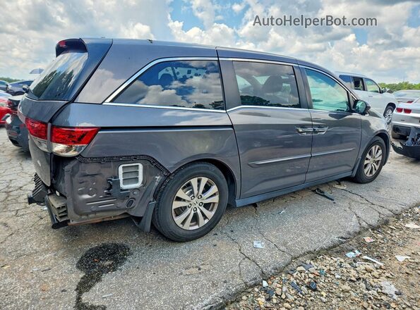 5FNRL5H65GB157183 2016 HONDA ODYSSEY Gray Rear right