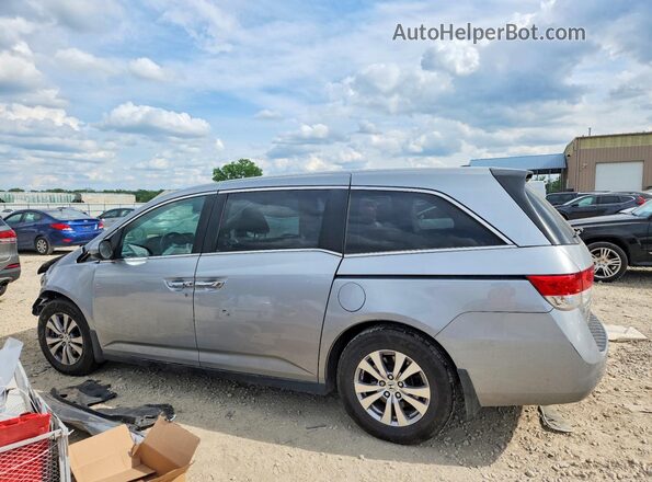 5FNRL5H65HB004238 2017 HONDA ODYSSEY Синий Задняя левая четверть