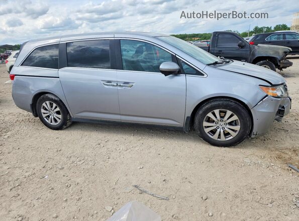 5FNRL5H65HB004238 2017 HONDA ODYSSEY Синий Передняя правая четверть