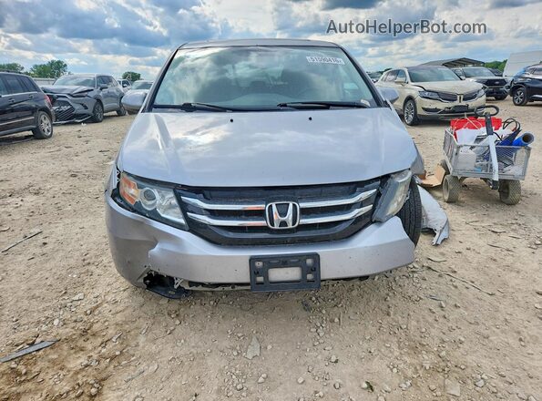 5FNRL5H65HB004238 2017 HONDA ODYSSEY Синий Вид спереди