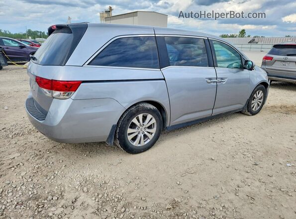5FNRL5H65HB004238 2017 HONDA ODYSSEY Синий Задняя правая четверть