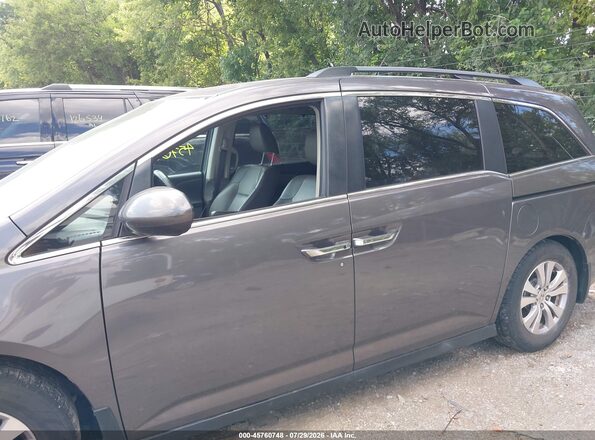 5FNRL5H66GB040776 2016 HONDA ODYSSEY Gray Панорамний вид салону 360°