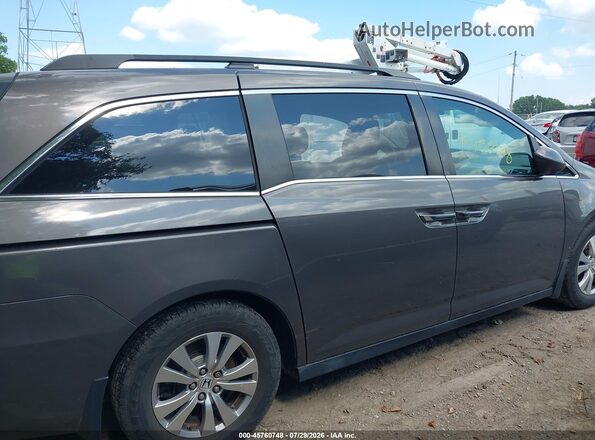 5FNRL5H66GB040776 2016 HONDA ODYSSEY Gray Вид задньої частини салону