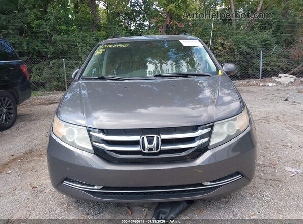 5FNRL5H66GB040776 2016 HONDA ODYSSEY Gray Вид щитка приладів