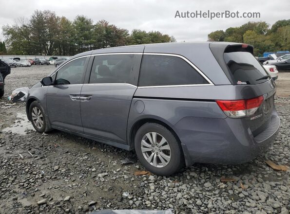 5FNRL5H66GB063121 2016 HONDA ODYSSEY Серый Задняя левая четверть